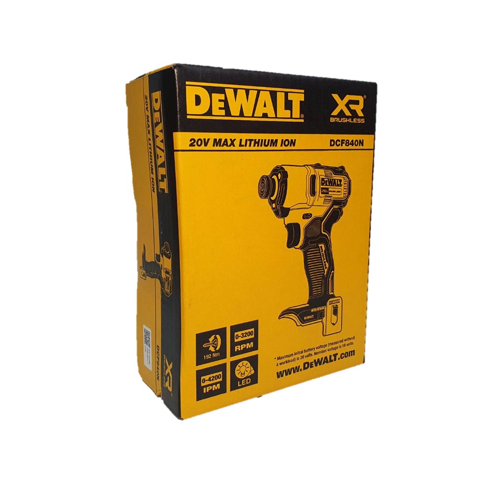 ไขควงกระแทก DCF840N DEWALT