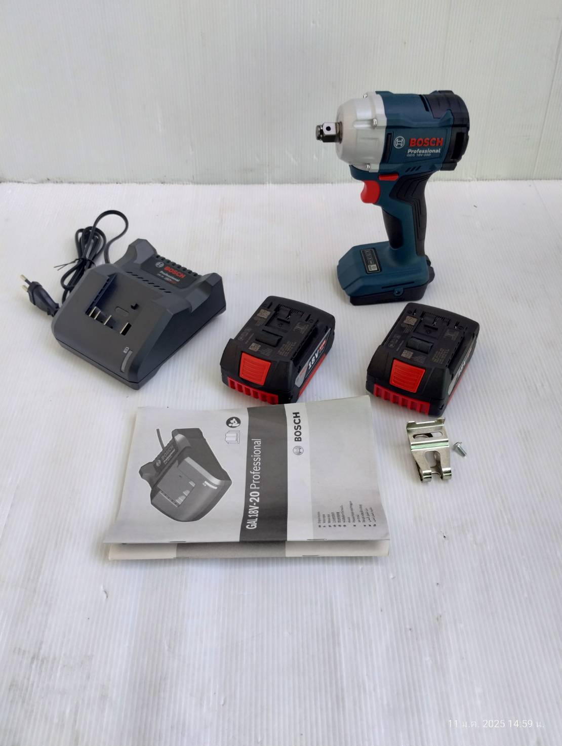 บล็อกไร้สาย1/2 GDS18V-350 BOSCH KIT