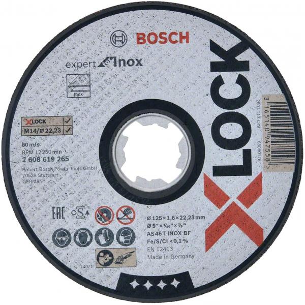 ใบตัด5"X1.6mm. Expert Inox BOSCH X-LOCK