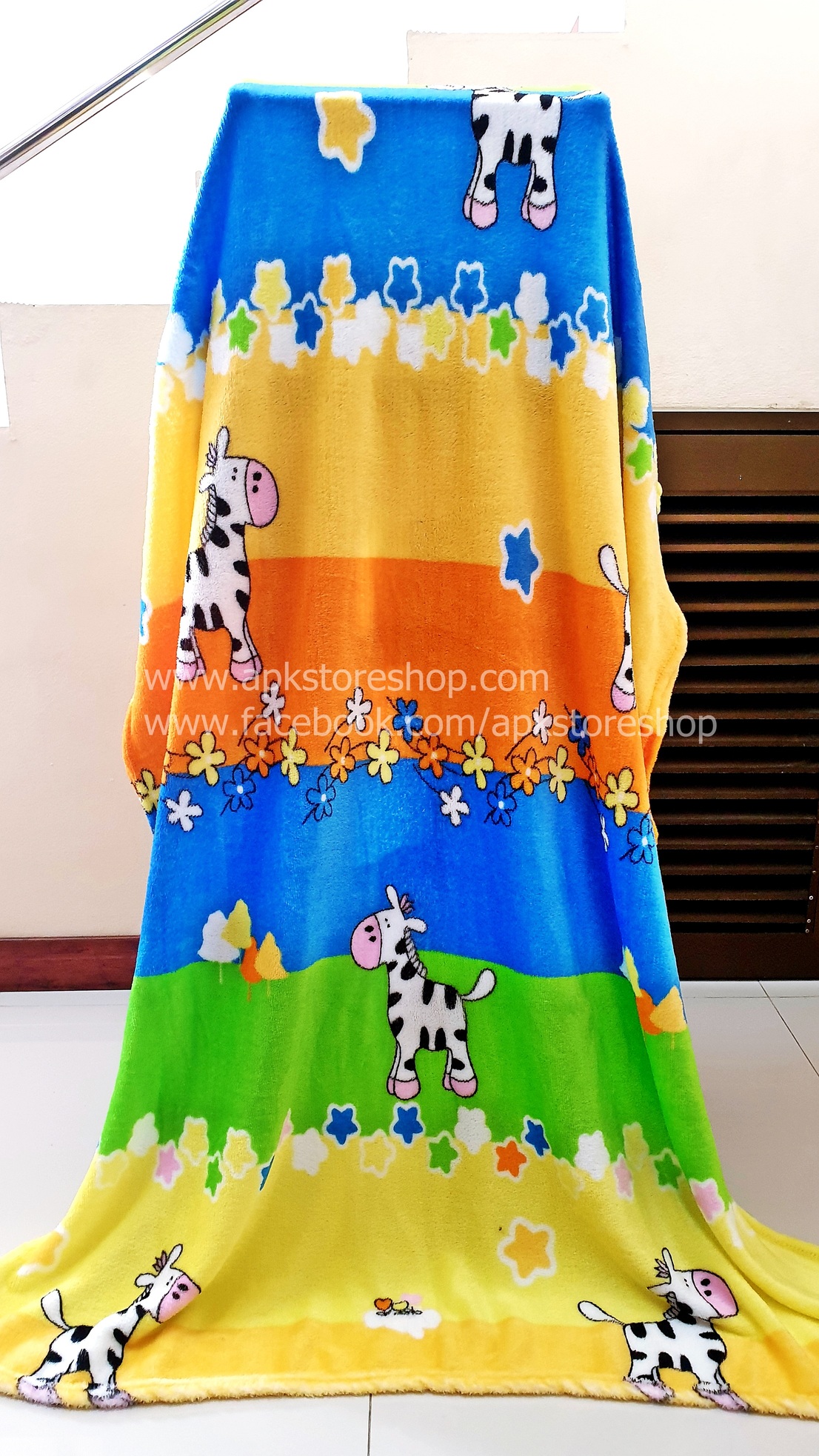 ขายส่ง ผ้าห่มนาโน แบบบาง #APK57-ลายการ์ตูน ส่ง 57 บาท
