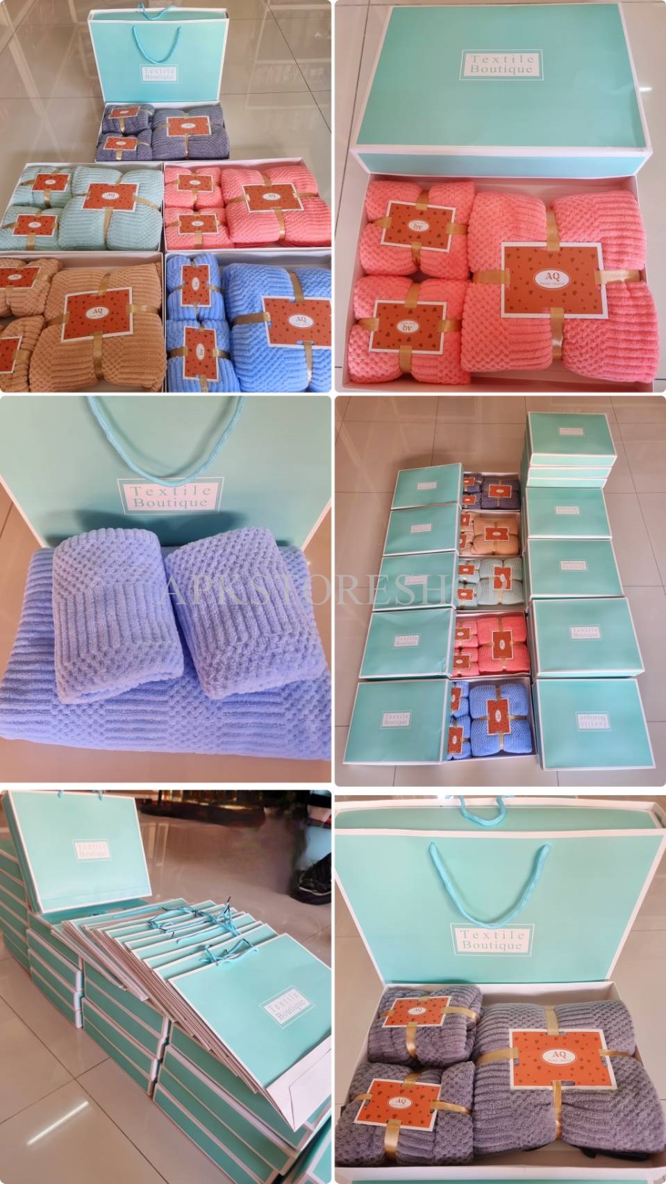 ขายส่ง ชุดเซ็ทของขวัญ3ชิ้น ขนแกะ #รังผึ้ง ส่ง 105 บาท
