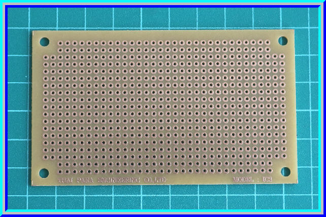 1xแผ่นปริ้นท์พีซีบีไข่ปลา ขนาด 5.5 x 9.3 ซม (PCB)