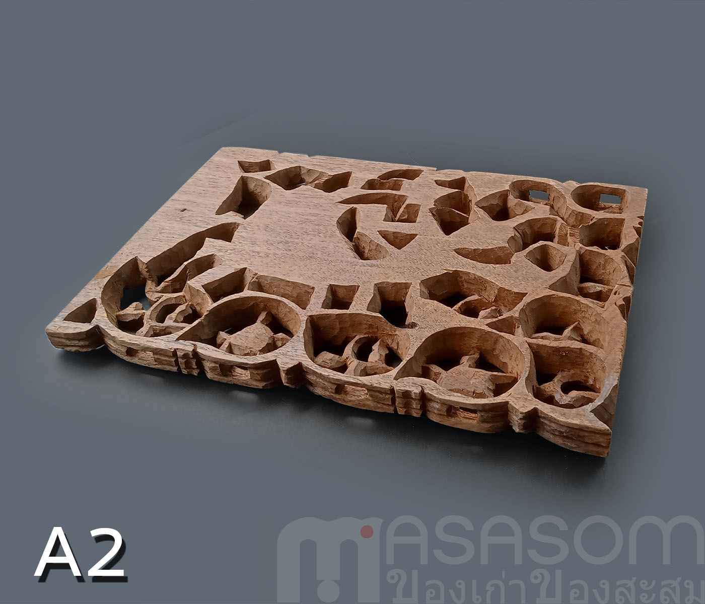 ไม้สักแกะสลักA2