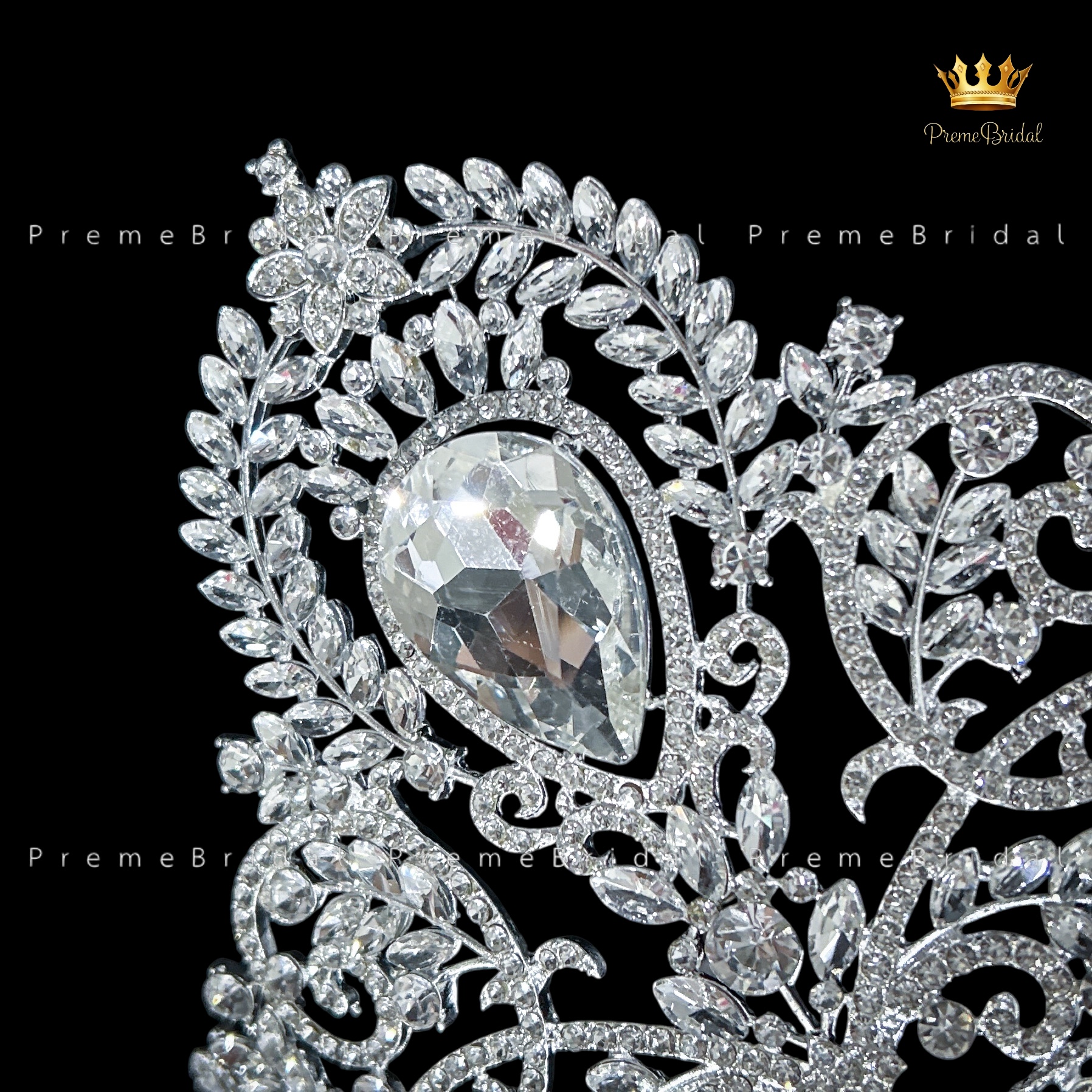 (พร้อมส่ง) เทียร่า 225 สีเงิน 👑 มงกุฎนางงามสุดหรู ปราณีตทุกดีเทล | งานสวย พร้อมส่งด่วนจากไทย