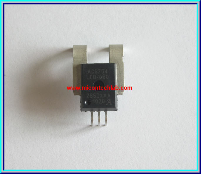 1x ACS754-50 50A Hall-effect Current Sensor IC