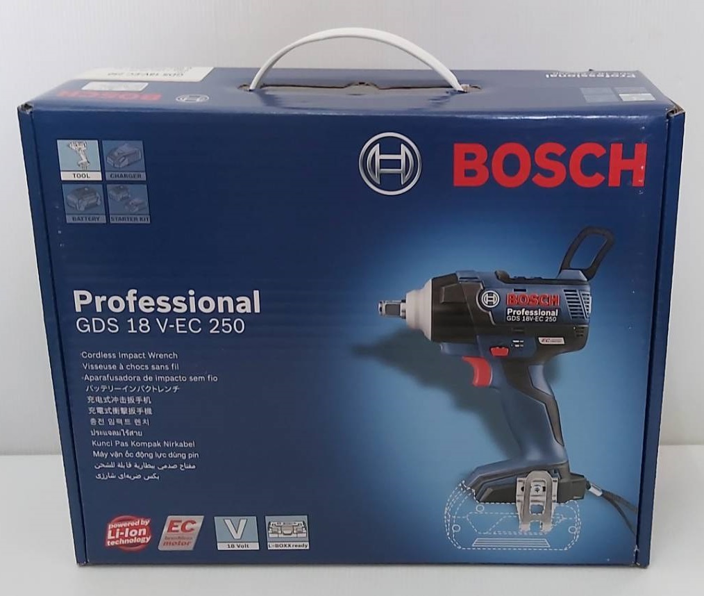บล๊อกไร้สาย1/2 GDS18V-EC 250 BOSCH SOLO