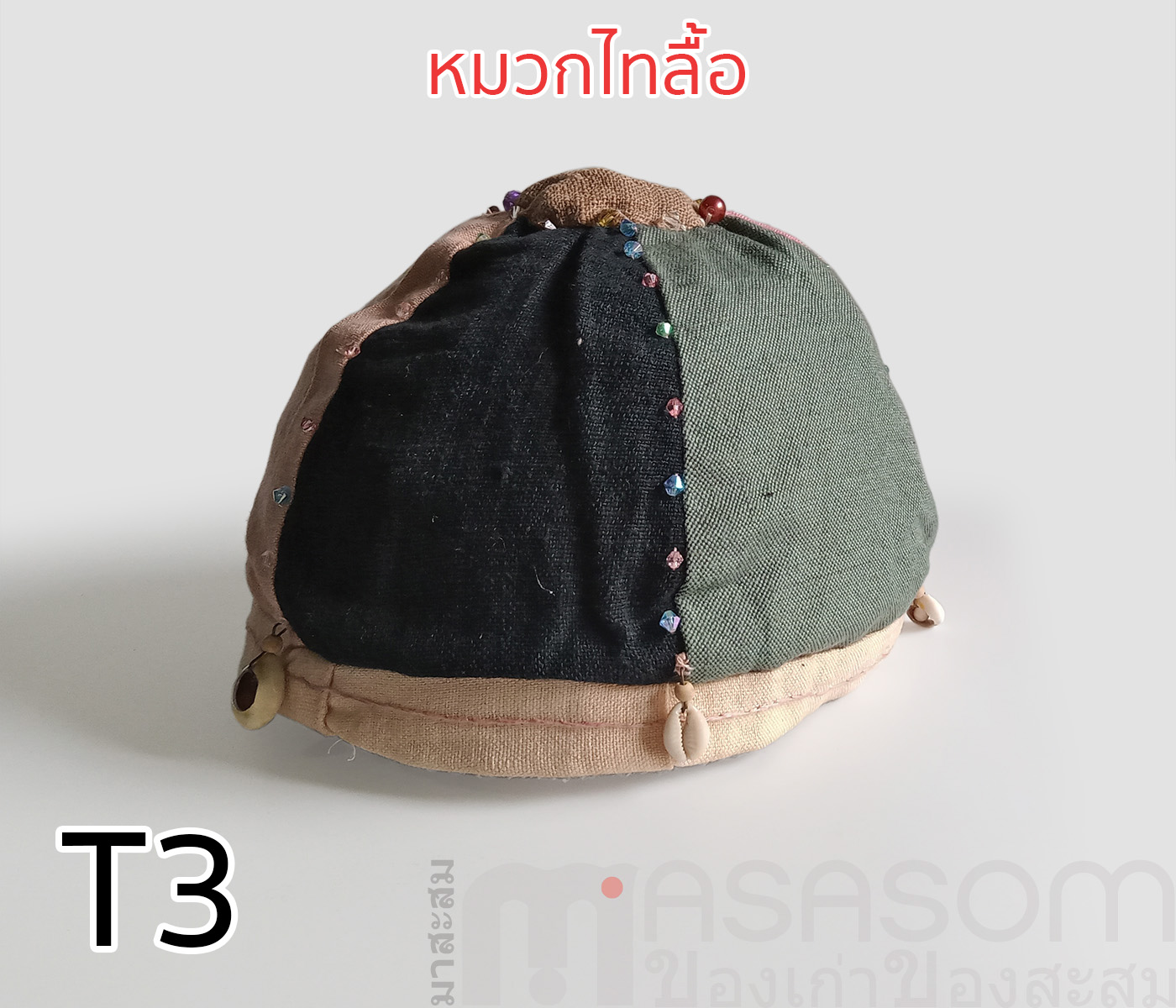 หมวกผ้าไทลื้อ