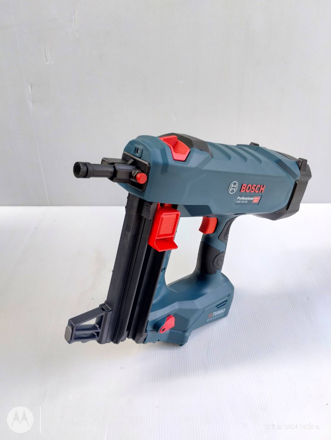 ปืนยิงตะปูไร้สาย18V GNB18V-38 BOSCH SOLO