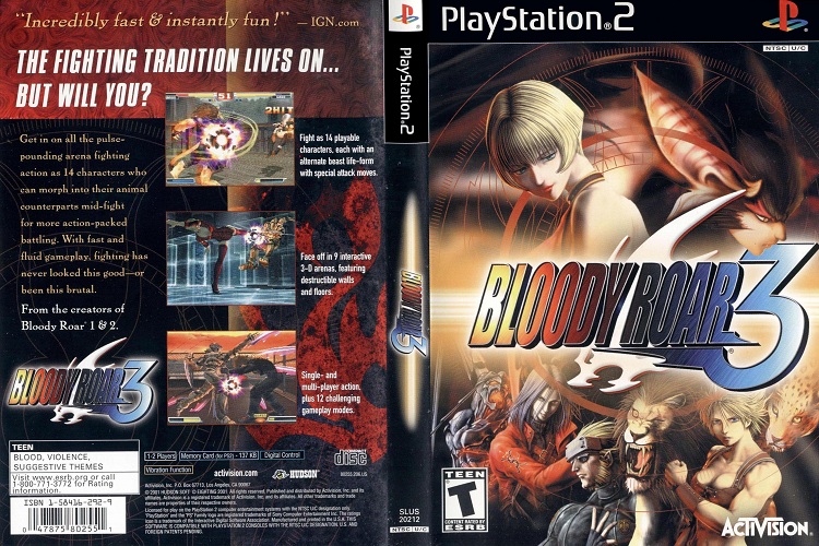 BLOODY ROAR 3 [US : CD 1 Disc]