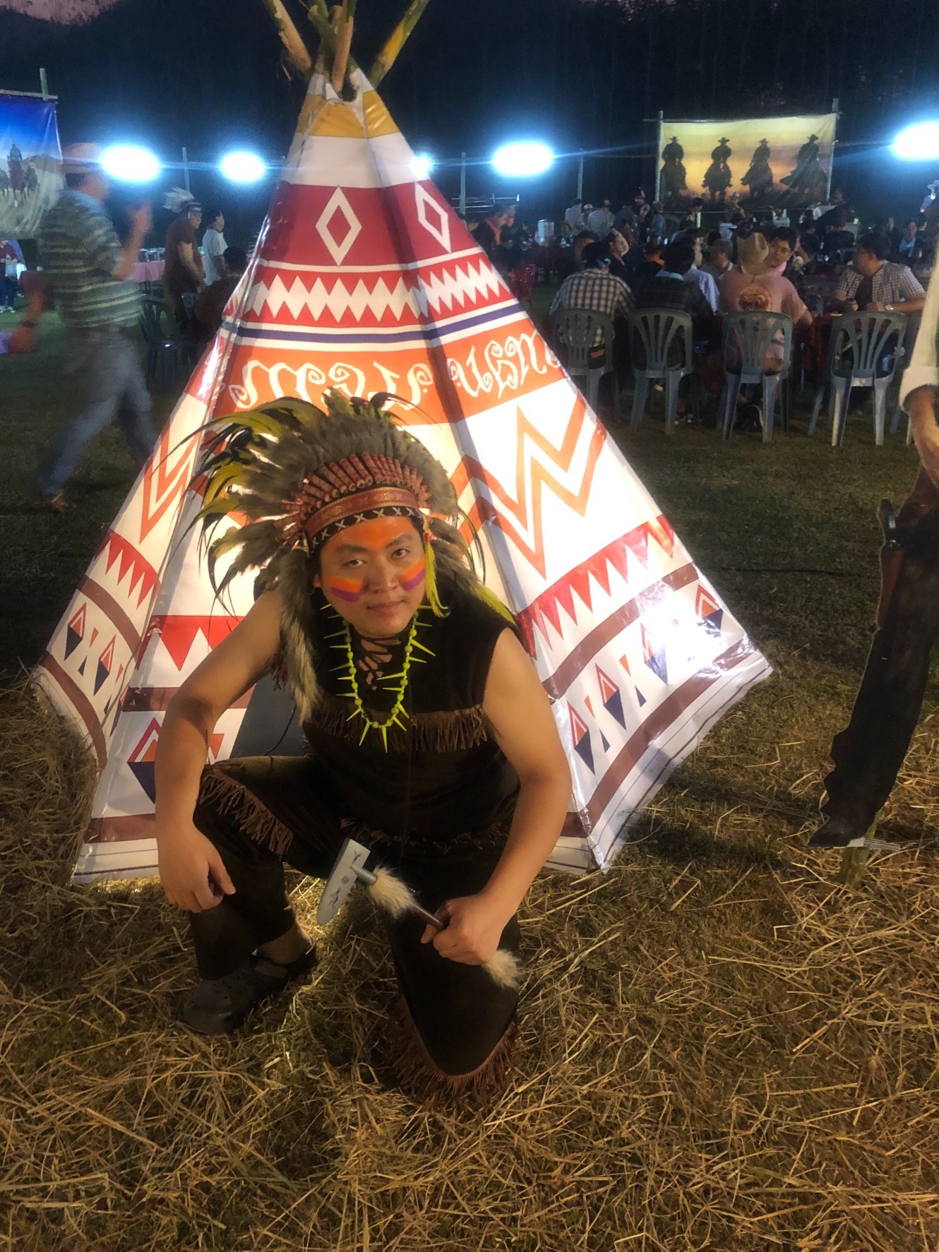 ชุดอินเดียแดงหัวหน้าเผ่า