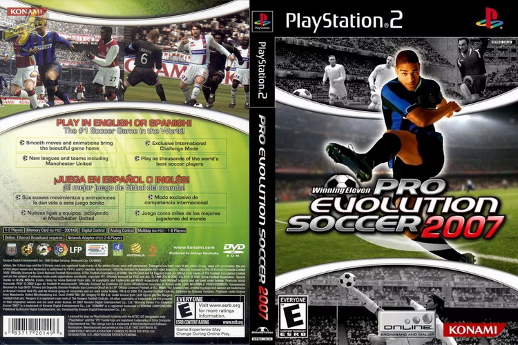 Winning Eleven PRO EVOLUTION SOCCER 2007 [US : DVD5 1 Disc]