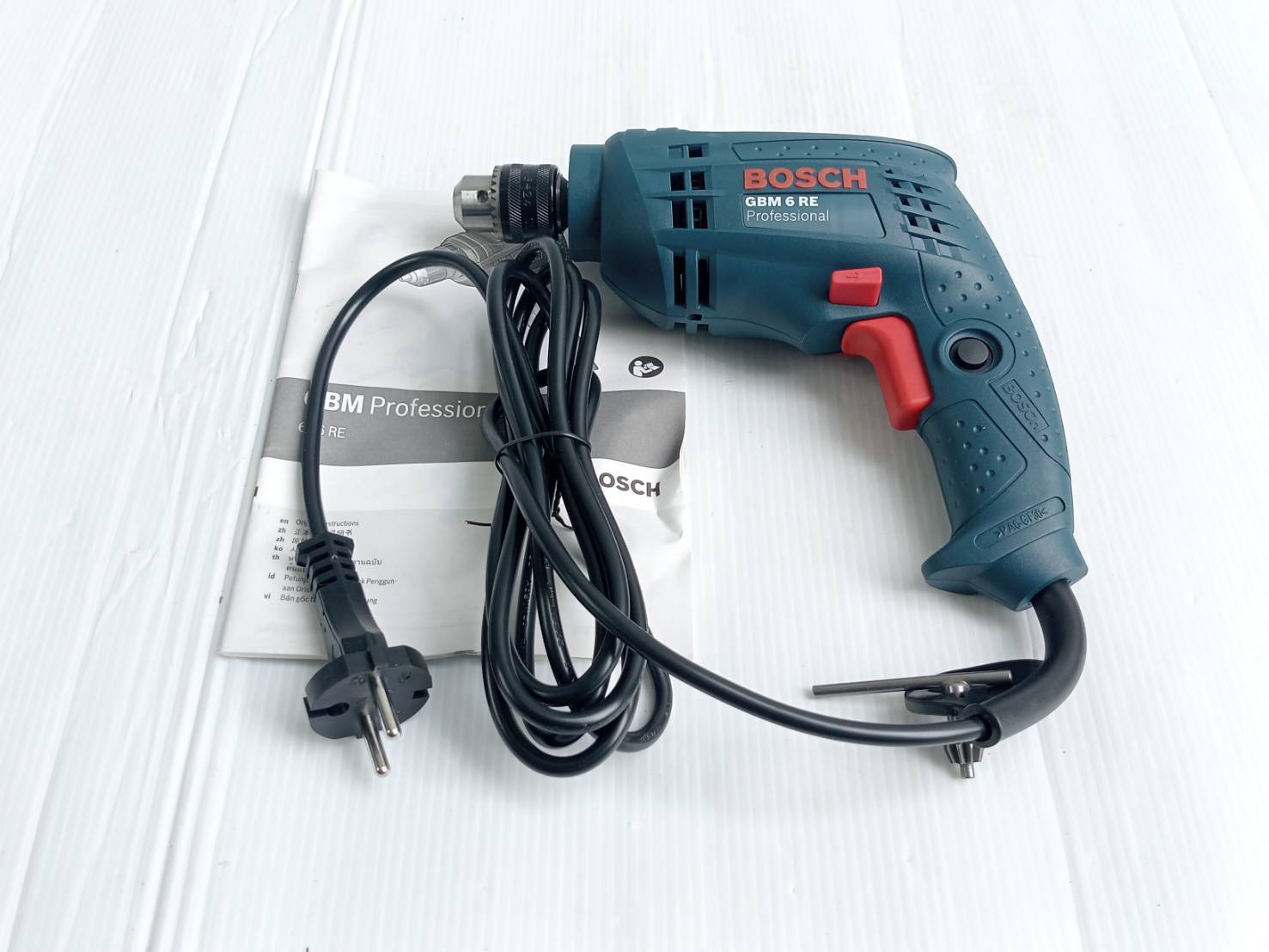 สว่านไฟฟ้า 2หุน GBM6RE BOSCH 06014725K0