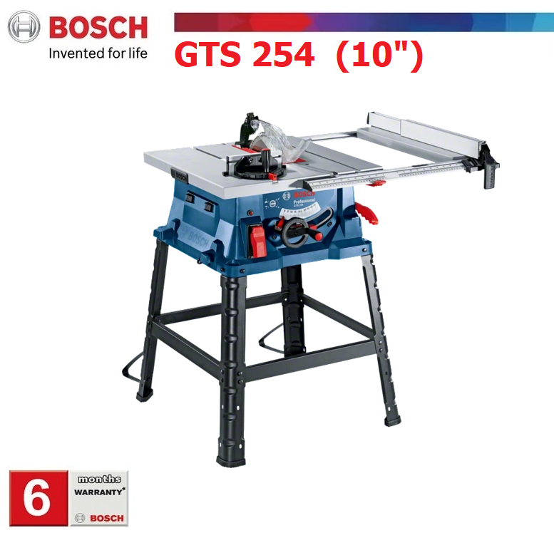 โต๊ะเลื่อยวงเดือน10" GTS254 BOSCH
