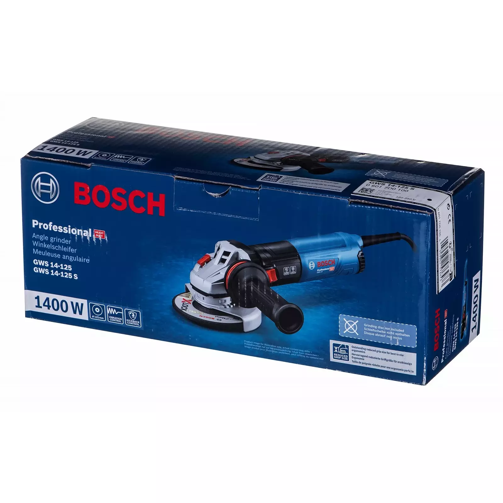 หินเจียร5" GWS14-125S BOSCH 06017D0100