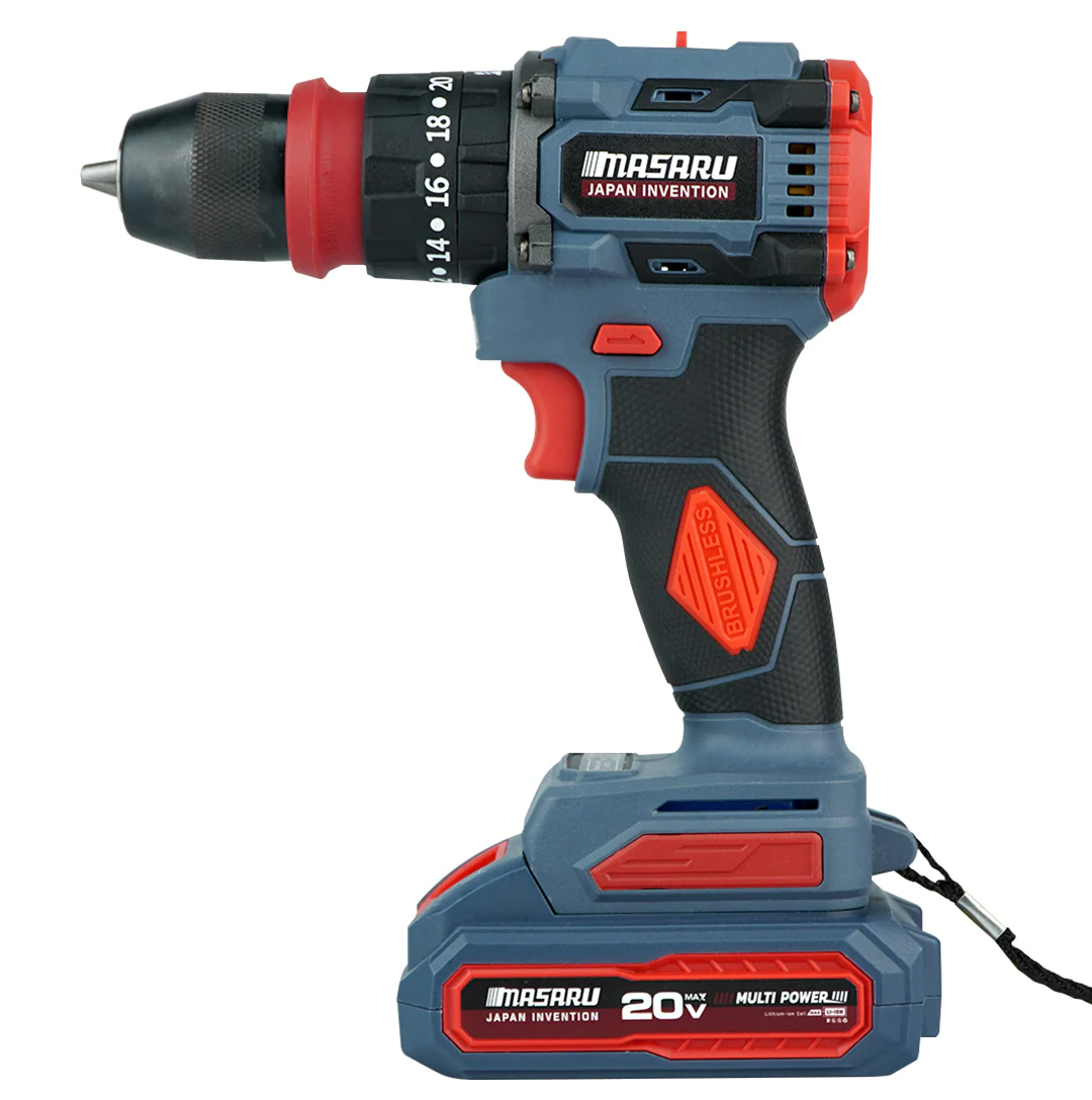 สว่านกระแทก2in1 SCDI-105-B2 MASARU ถอดเปลี่ยนหัวได้