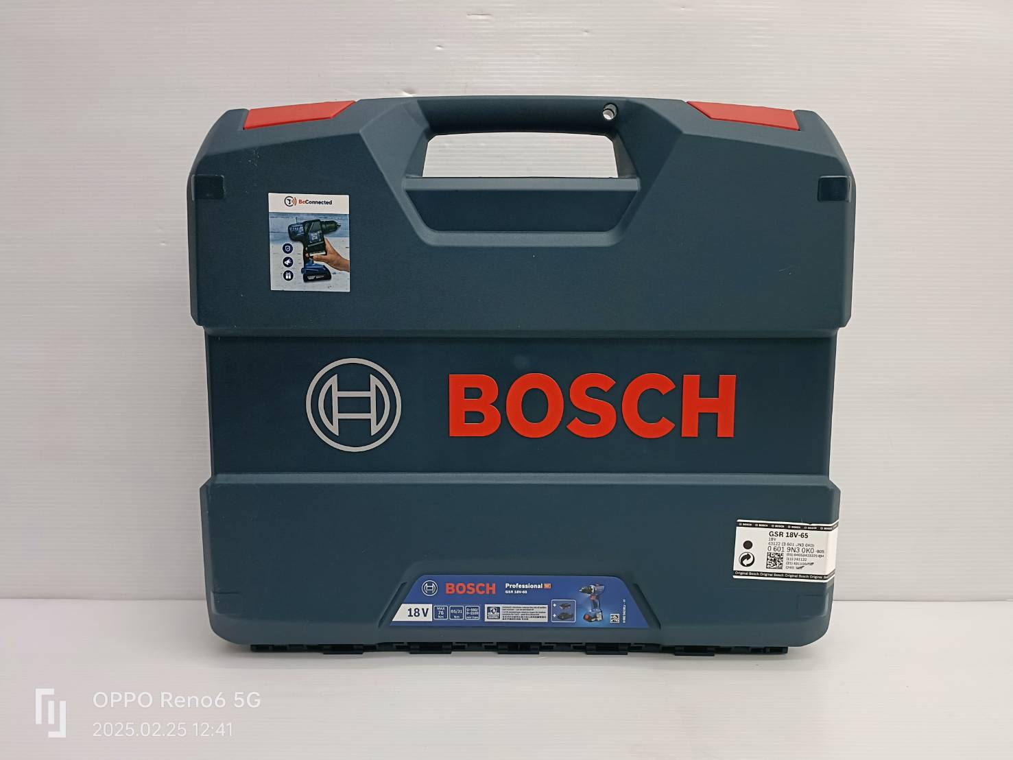 สว่านไขควงไร้สาย GSR18V-65 BOSCH SOLO