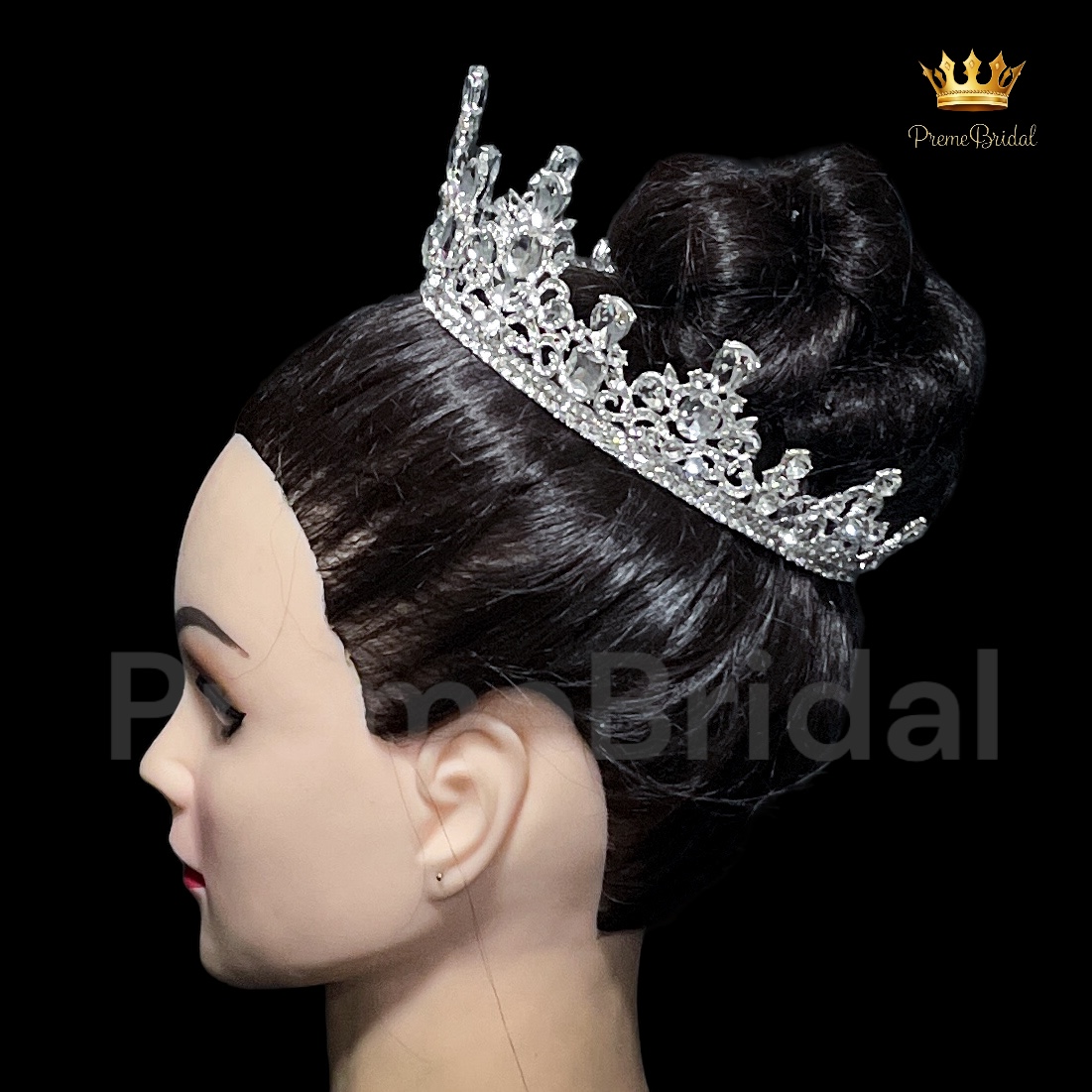 (พร้อมส่งจากไทย) มงกุฏ 124 งานสวย รุ่นฐานกลม ส่งด่วน ส่งจาก จ.อุบลราชธานี