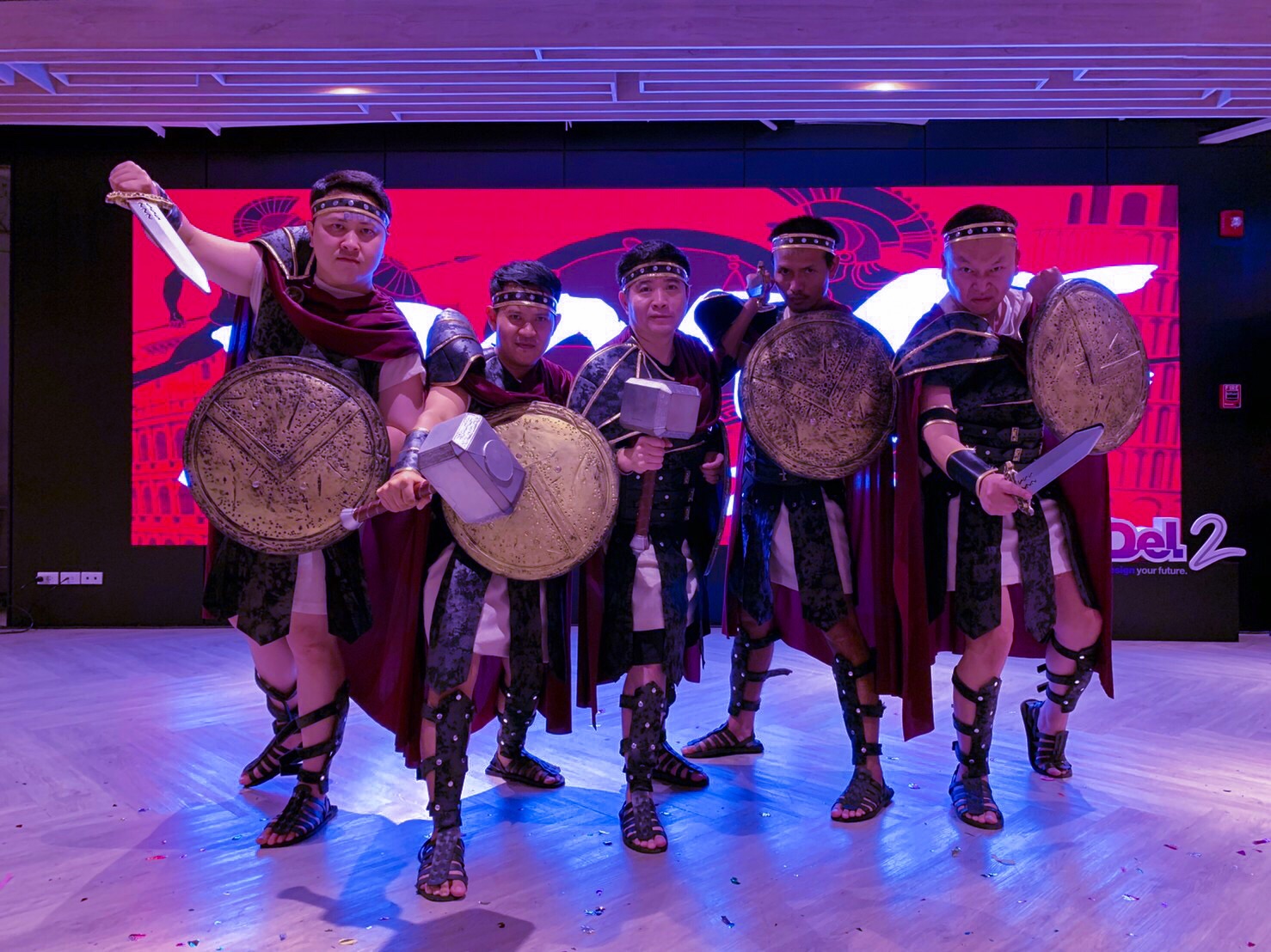 ชุดนักรบโรมัน Gladiator / ชุดแอรีส เทพเจ้าแห่งสงคราม / ชุดนักรบ / ชุดโรมัน