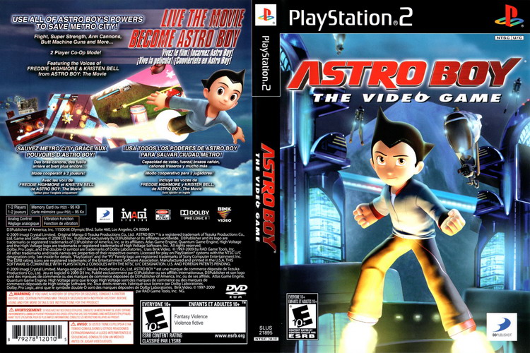 ASTRO BOY THE VIDEO GAME [US : DVD5 1 Disc]