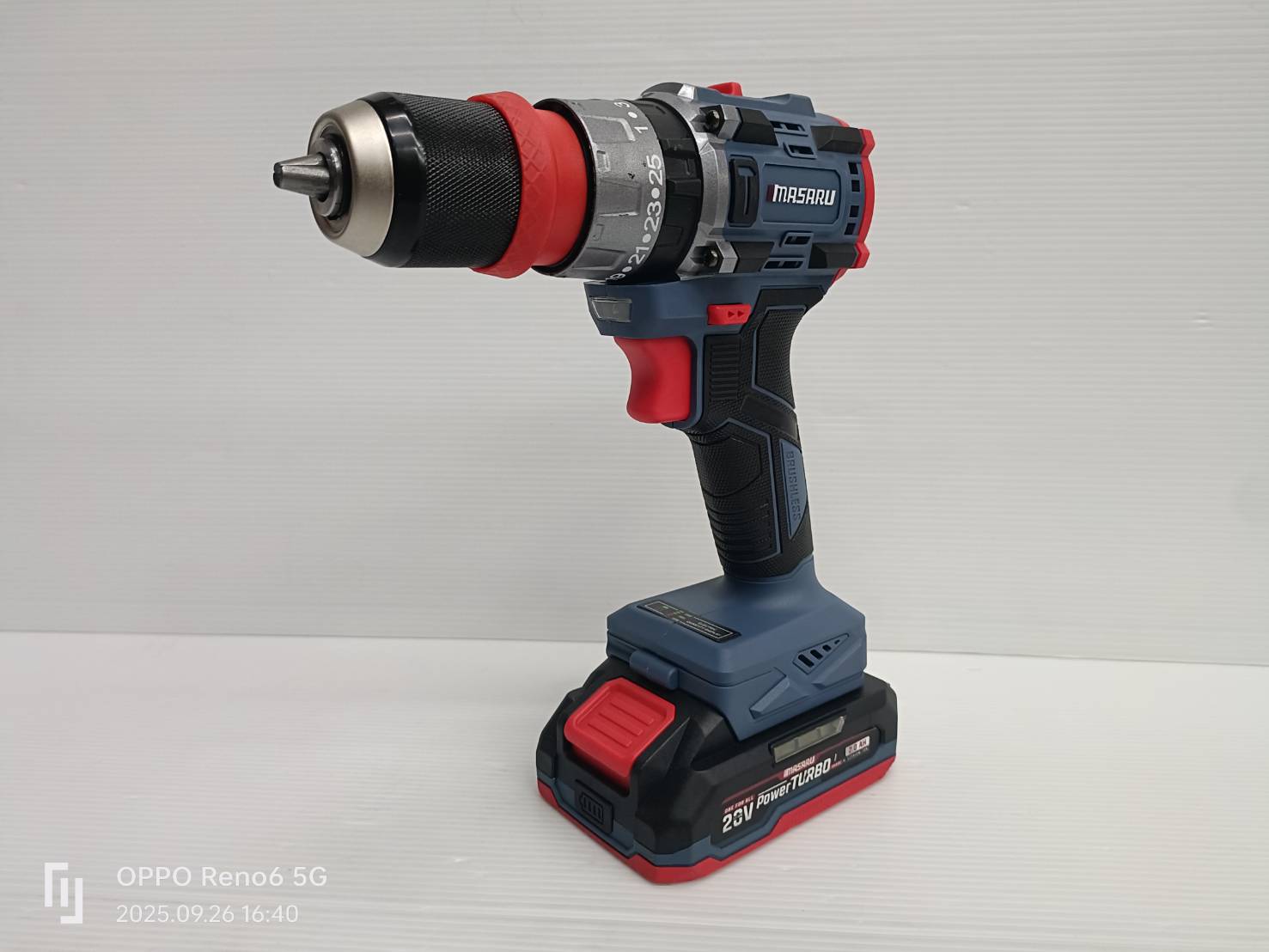 MASARU สว่านกระแทก20V 3ระบบ SCDI-240-B2