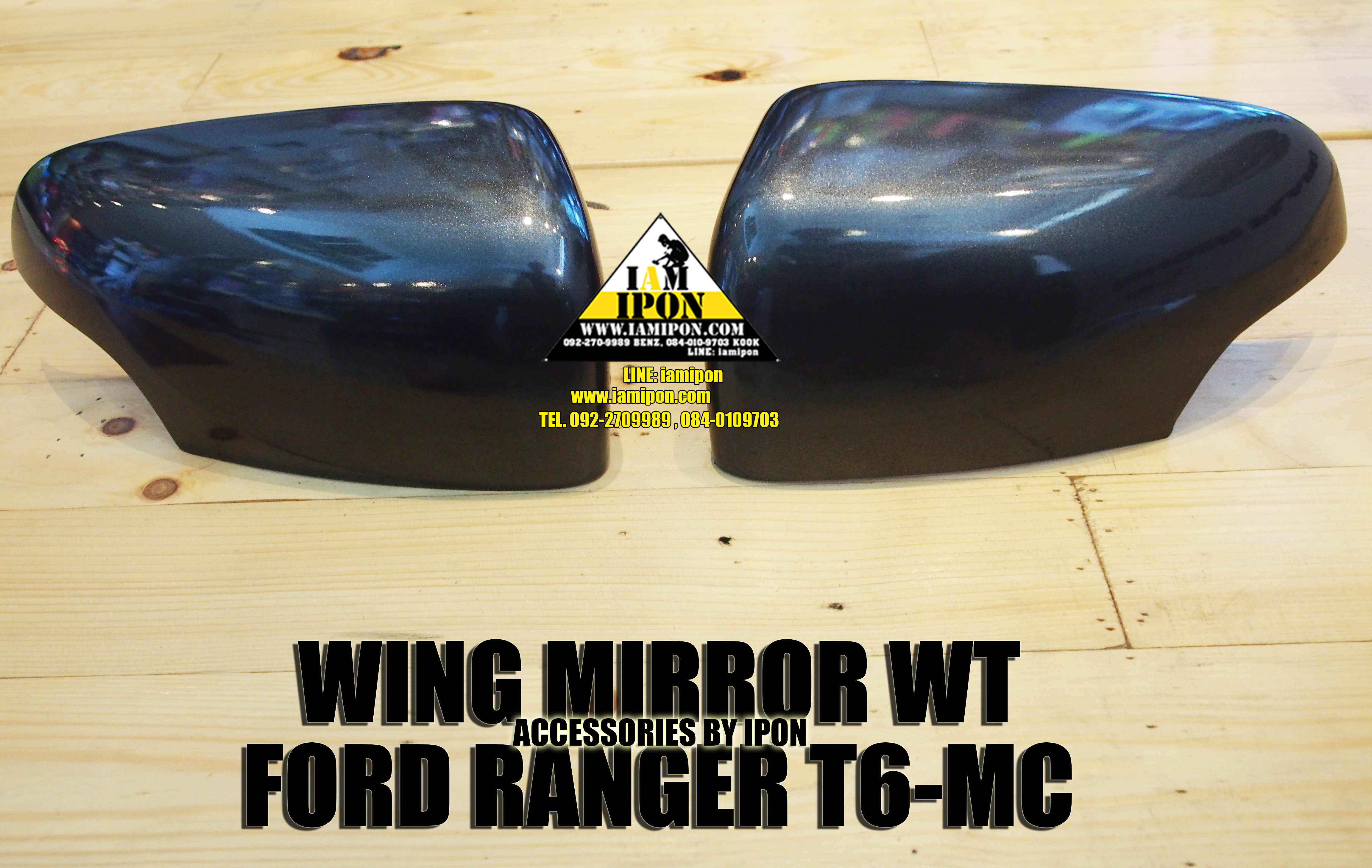 WING MIRROR WILDTRAK FORD RANGER T6 ครอบกระจกมองข้างฟอร์ดเรนเจอร์ไวด์แทรก T6