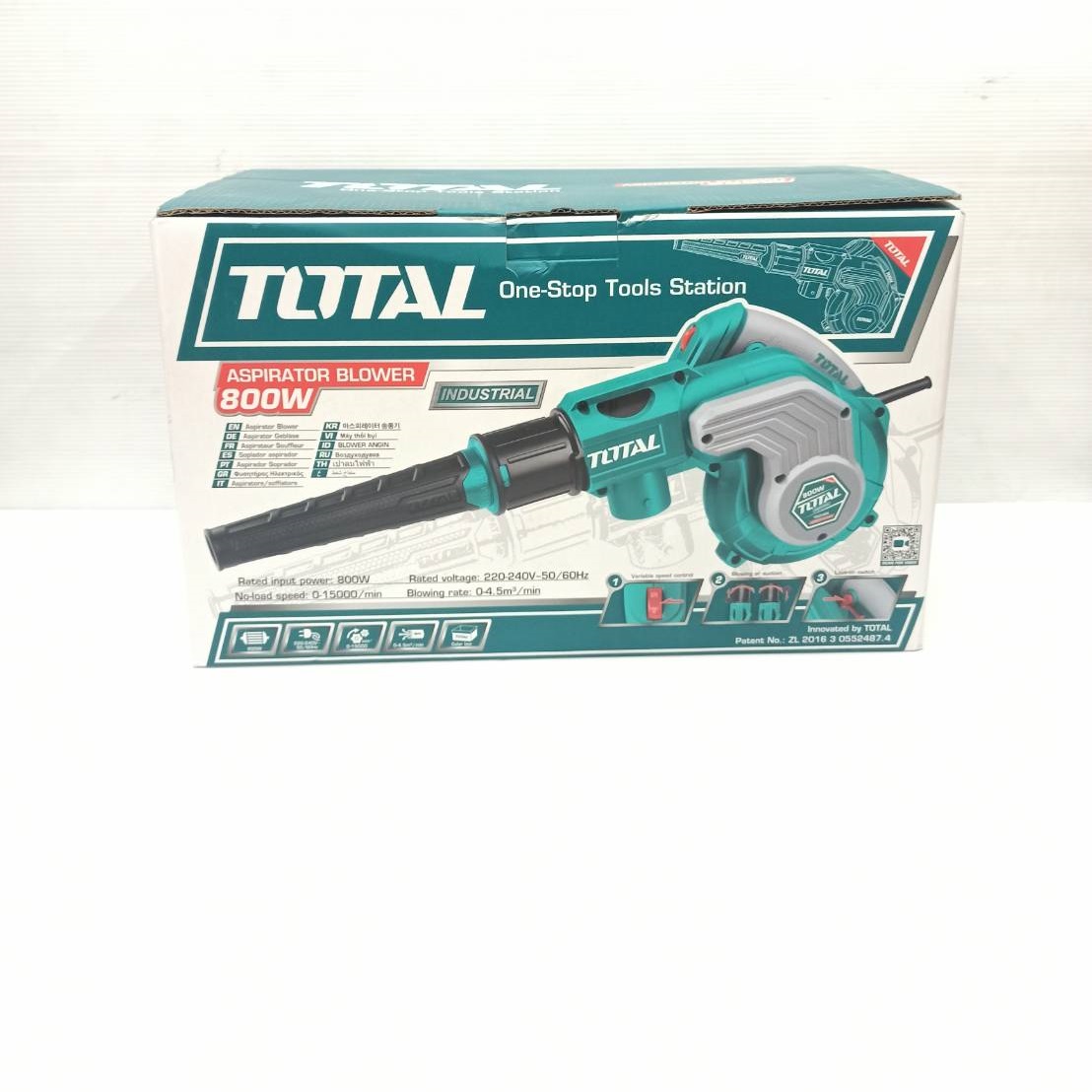 เป่าลม+ดูดฝุ่นไฟฟ้า TB2086 TOTAL