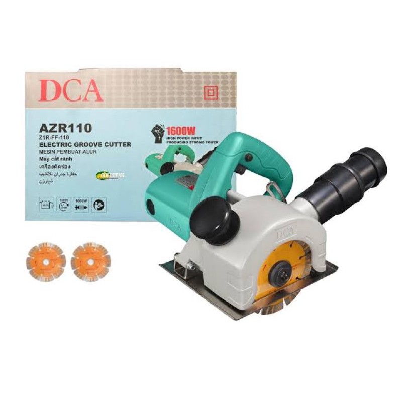 เครื่องเซาะร่องคอนกรีต4" ใบคู่ AZR110 DCA