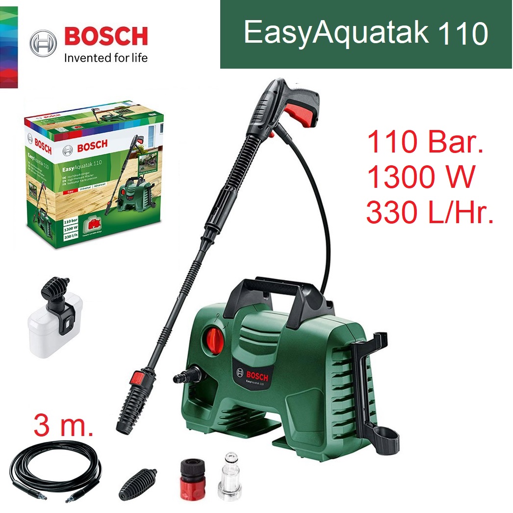 เครื่องฉีดน้ำแรงดันสูง EASYAQUATAK110 BOSCH