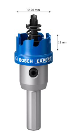 โฮลซอเจาะสแตนเลส/เหล็ก TCT 25mm.BOSCH