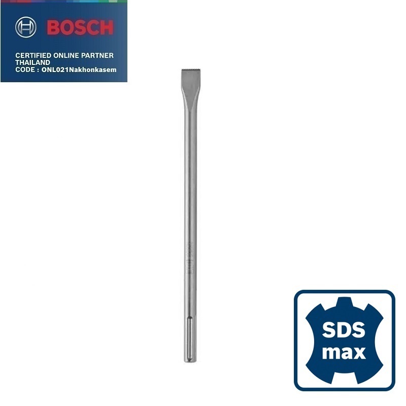 ดอกสกัดแบน 25x600มม. BOSCH ECO SDS-MAX