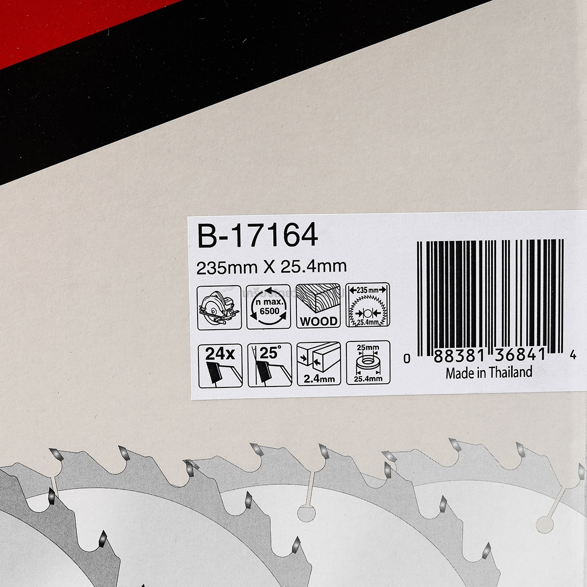 MAKITA ใบเลื่อยตัดไม้ 9"x24T B-17164