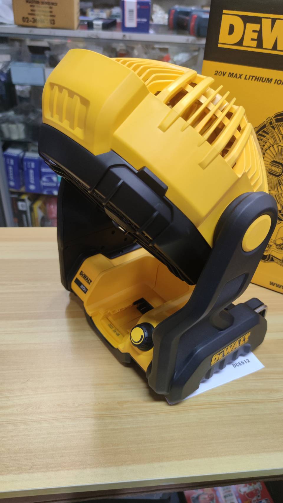พัดลมไร้สาย20V DCE512N DEWALT