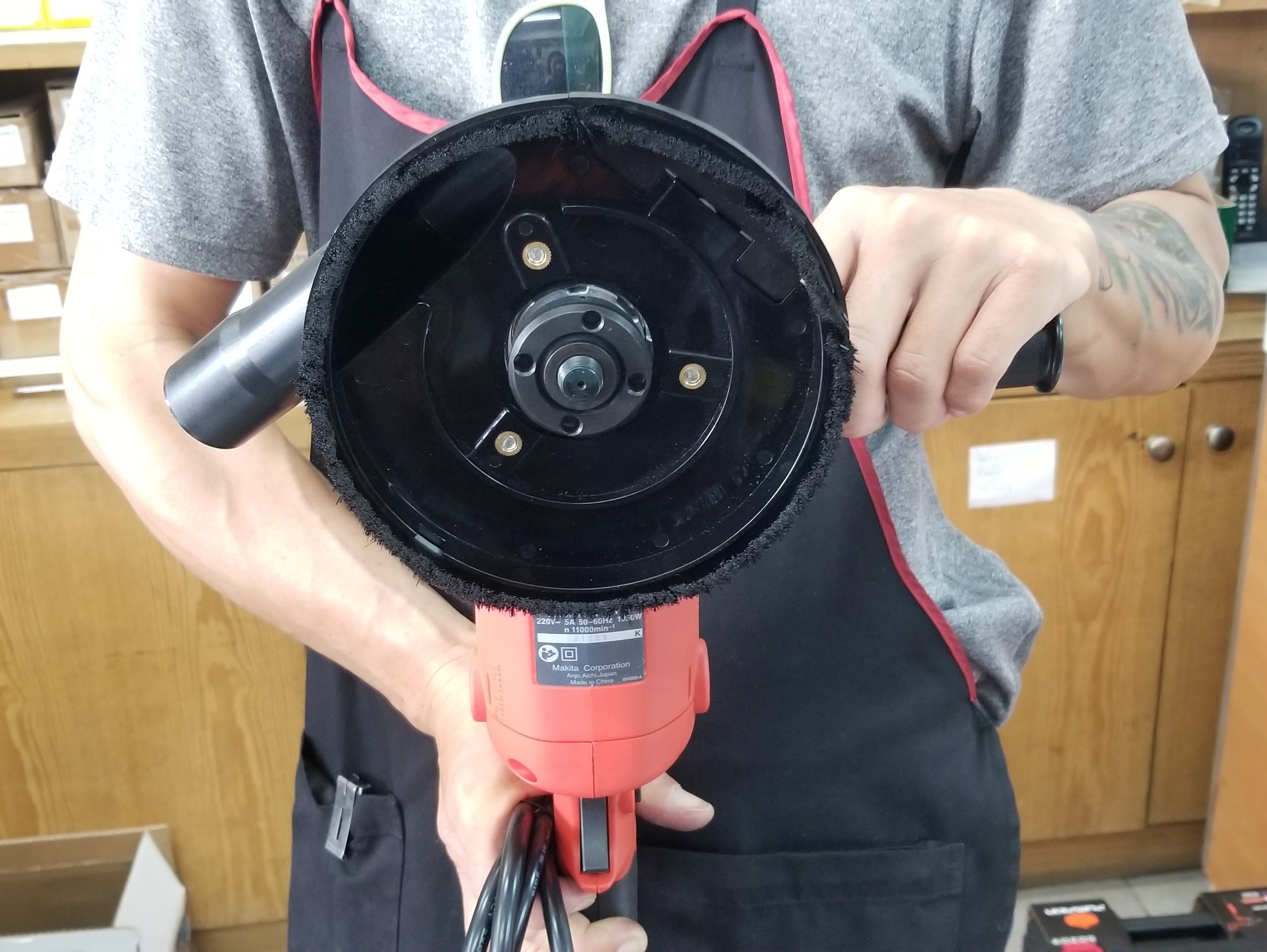 กาดดูดฝุ่นสำหรับใบเจียรบัว5"-6"