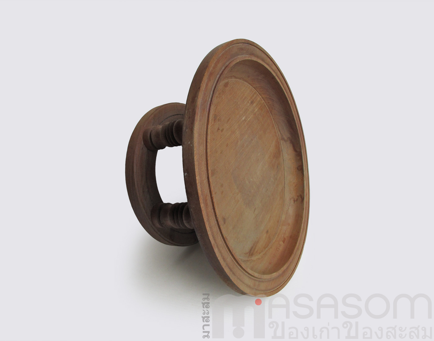 ขันโตกไม้สักเก่า