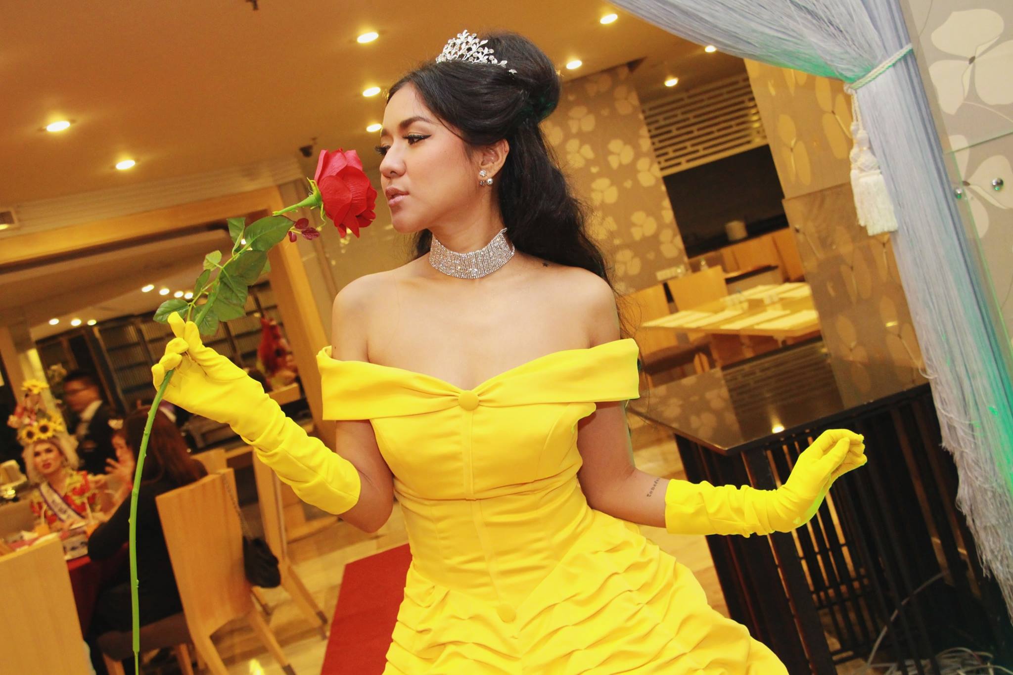 ชุดเจ้าหญิงเบล @ Beauty & the Beast