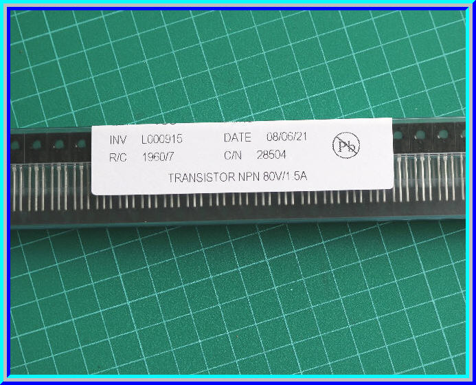 1x BD139 NPN ทรานซิเตอร์ 80V 1.5A ยี่ห้อ ST Microelectronics