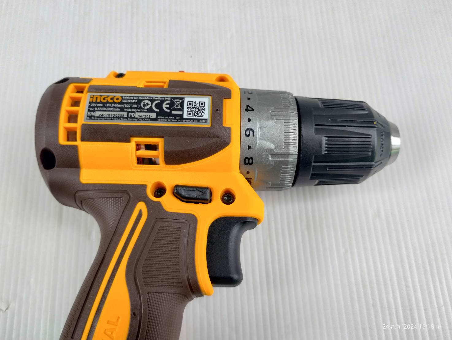 INGCO Combo Set เจียร์มินิ+สว่านไร้สาย CKLI20278