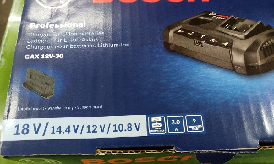 แท่นชาร์จ GAX18V-30 BOSCH 1600A011A9