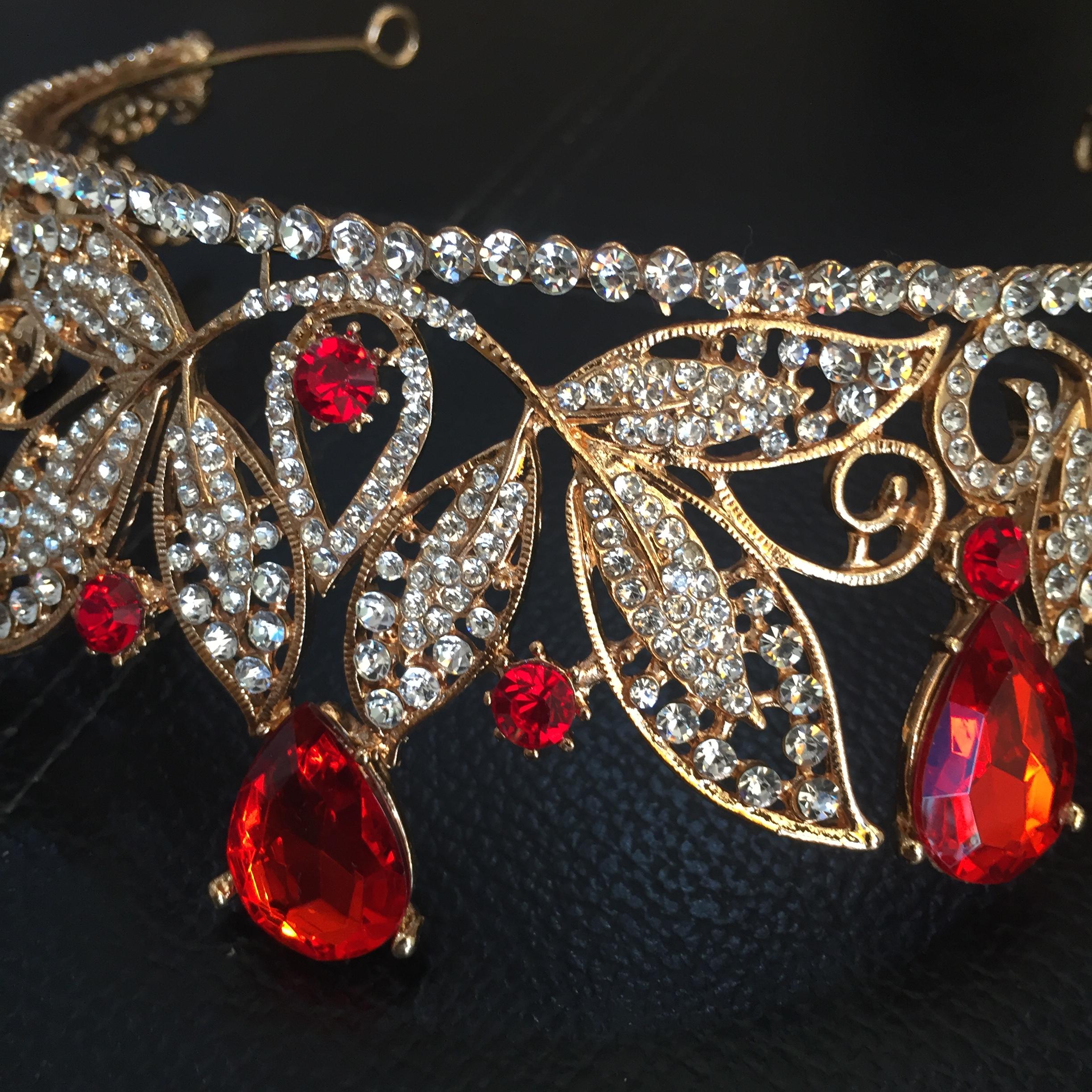 (พร้อมส่ง) เทียร่า 148 สีแดง