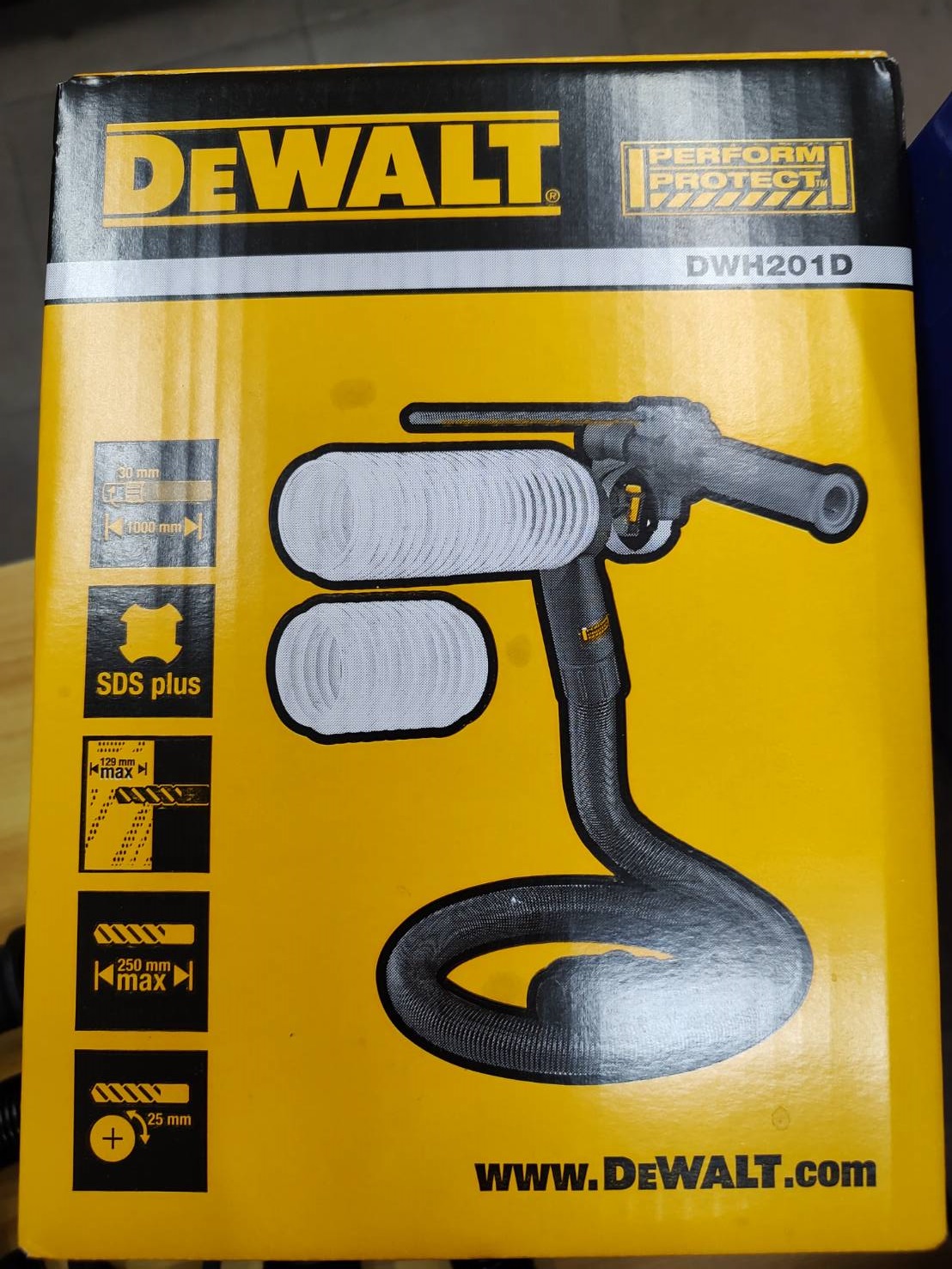 ชุดท่อดูดฝุ่นสำหรับสว่านโรตารี่ รุ่น DWH201D DEWALT