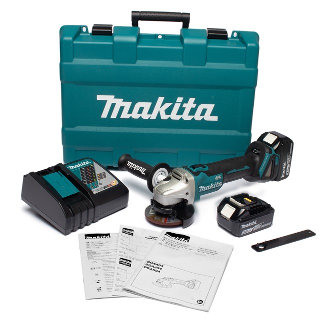 หินเจียรไร้สาย4" DGA404RFE MAKITA