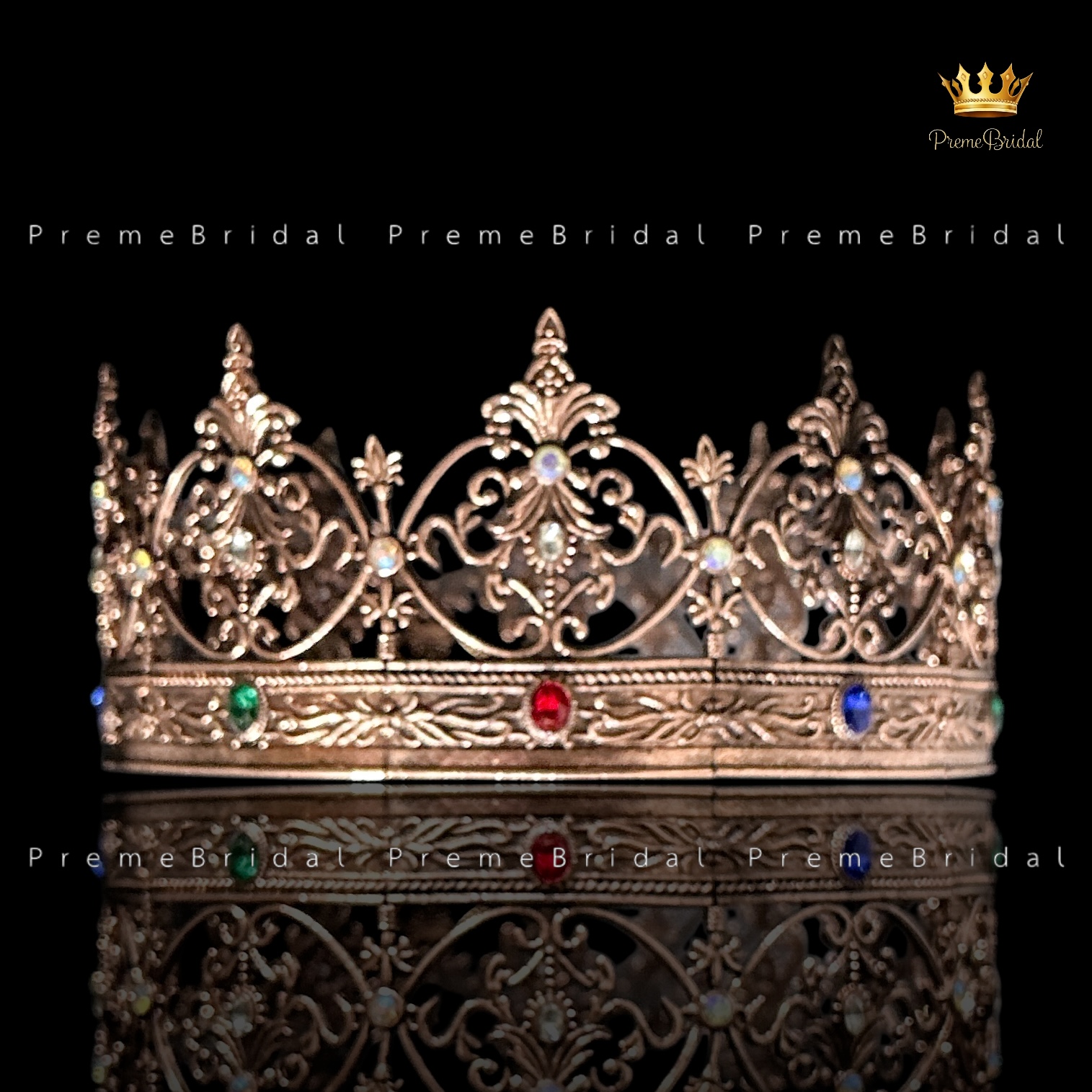 (พร้อมส่ง) มงกุฏผู้ชาย 104 สีโรสโกลด์วินเทจ งานเจ้าชาย งานพระราชา การประกวด สินค้าพร้อมส่ง ไม่ต้องรอนาน งานพรีเมี่ยม ส่งด่วนจาก จ.อุบลราชธานี