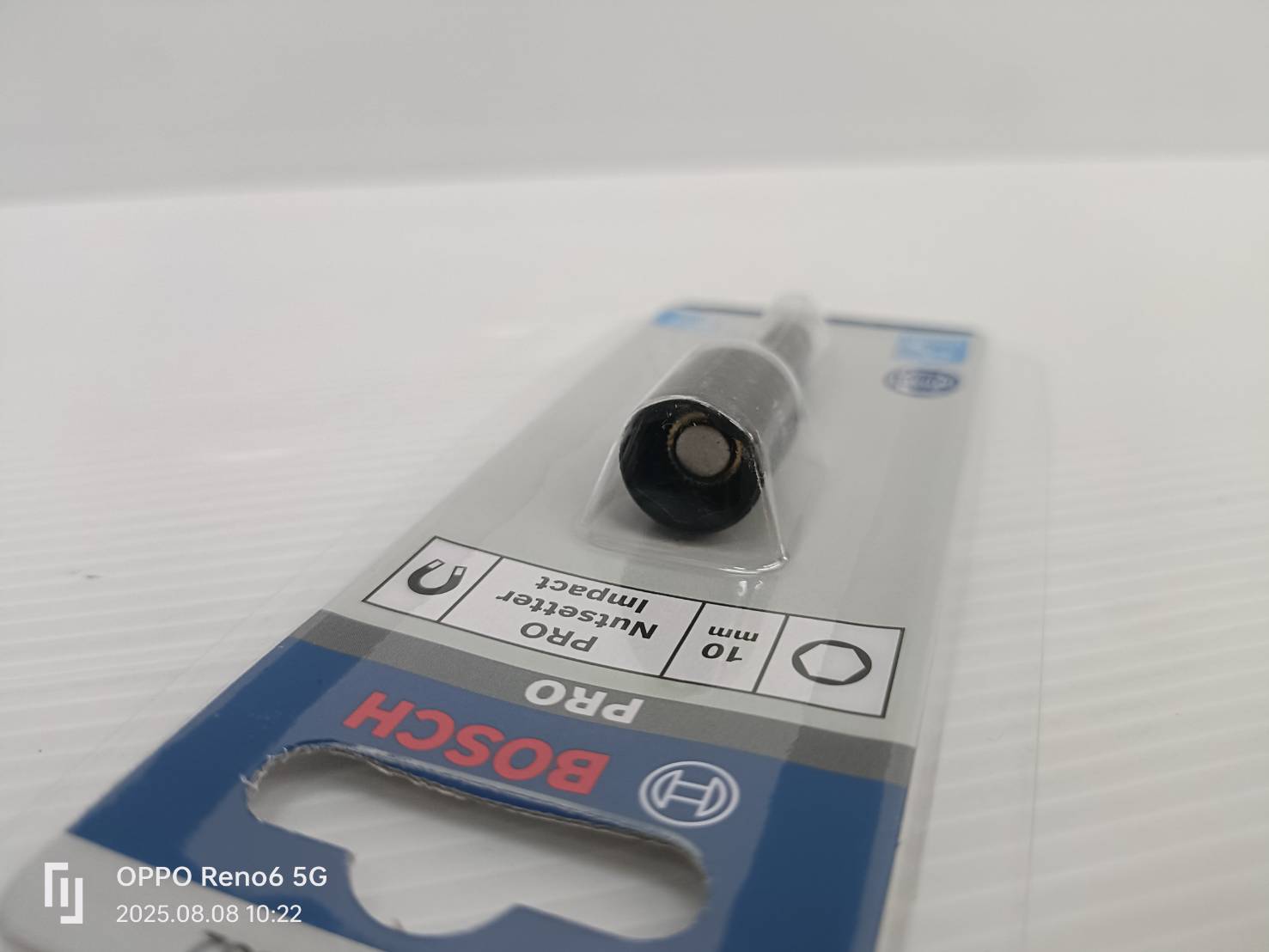 BOSCH ดอกไขควงหัวบล็อก แม่เหล็ก เบอร์10 2608522352 I PRO Nutsetter Impact, 10 x 50 mm