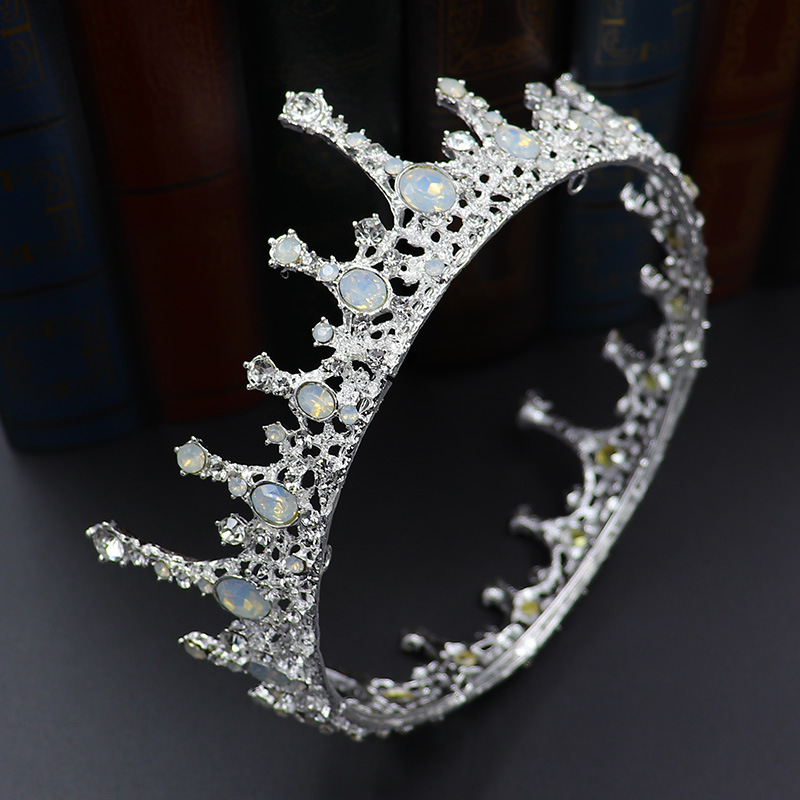 (พร้อมส่ง) มงกุฎ 033 มงกุฎฐานวงกลม มงกุฎเจ้าหญิง มงกุฎปัจฉิม สินค้าพร้อมส่งจากไทย