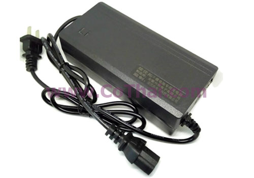60v เครื่องชาร์จแบตเตอรี่ลิเธียมไอออน ปลั๊กสี่เหลี่ยม(ปลั๊กAC)