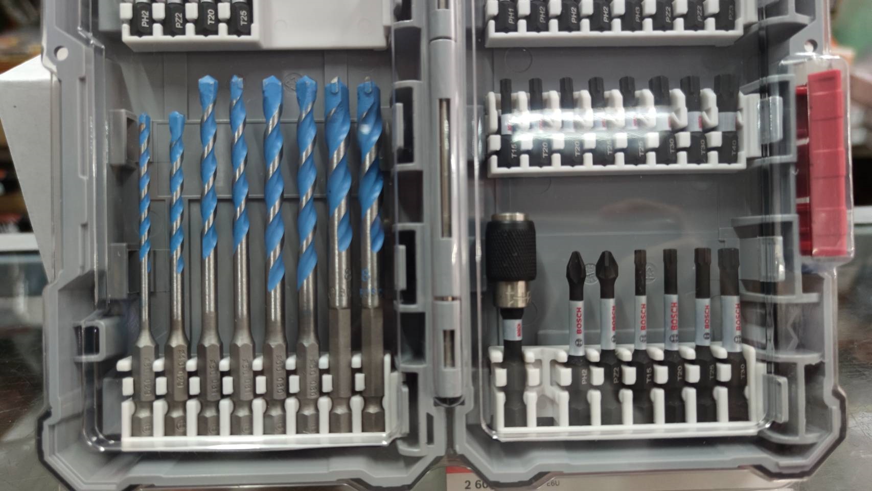 ชุดดอกมัลติ+ดอกไขควง35ชิ้น BOSCH #2608577147