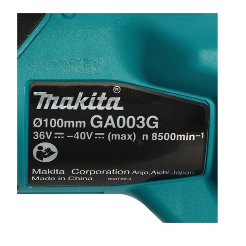 หินเจียร4"ไร้สาย GA003GD201 MAKITA
