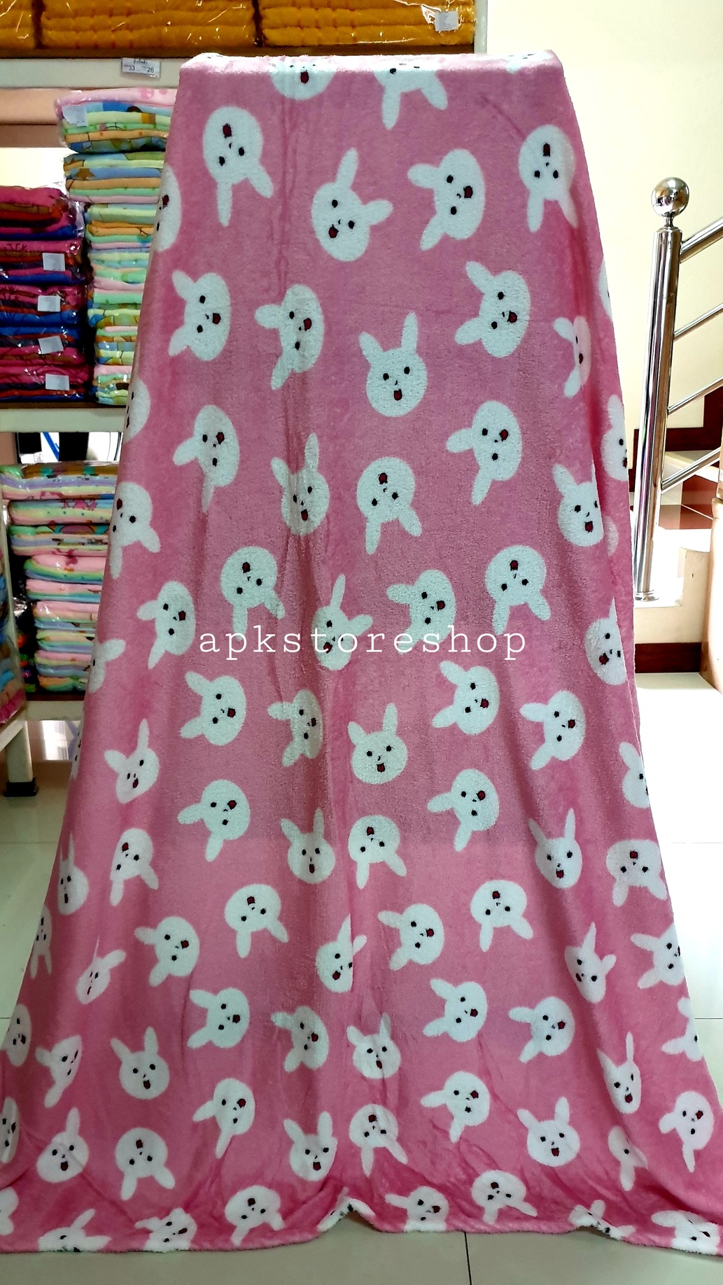 ขายส่ง ผ้าห่มนาโน แบบบาง #APK57-ลายการ์ตูน ส่ง 57 บาท