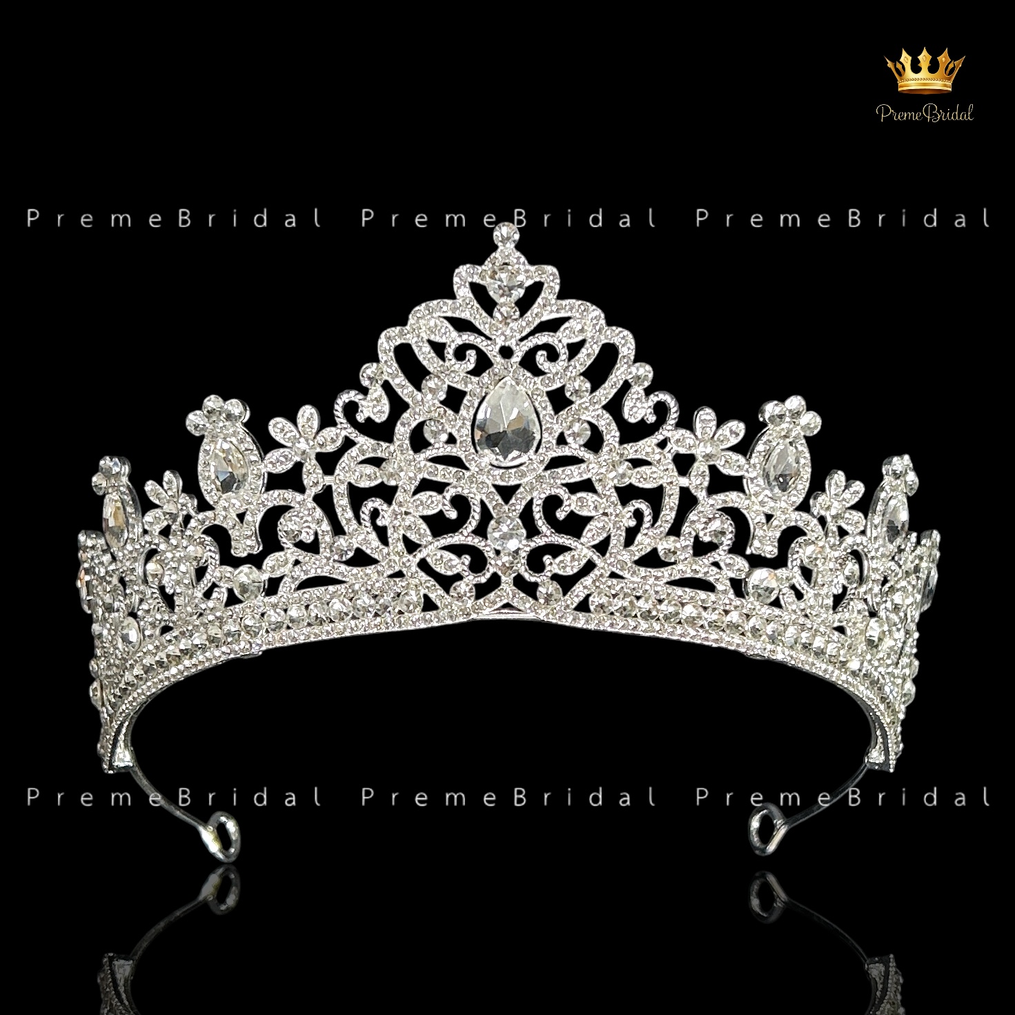 (พร้อมส่ง) เทียร่า 435 มงกุฎนางงาม งานสวย เจ้าสาว ปราณีต QCเพชรทุกเม็ด สินค้าพร้อมส่งจากไทย