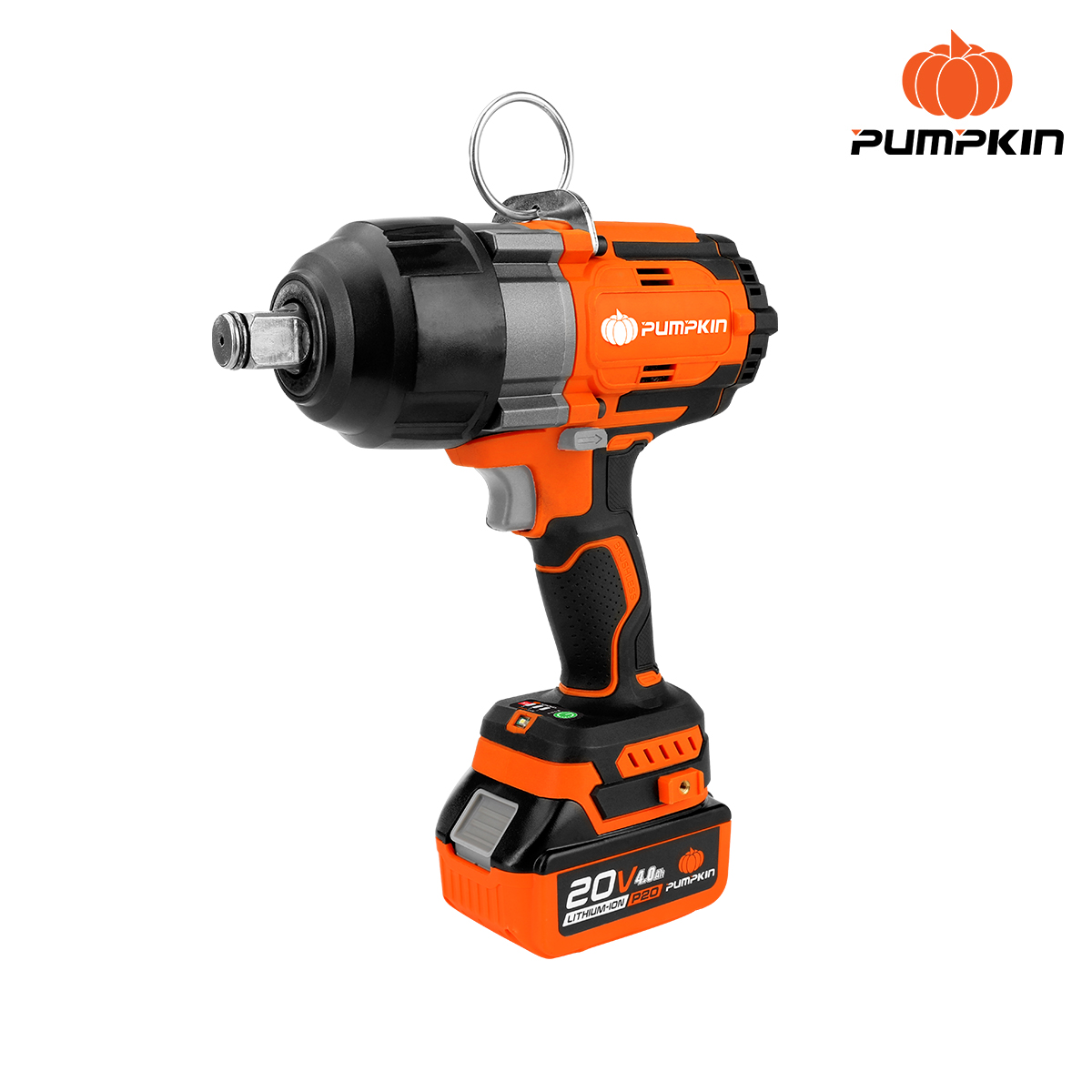 PUMPKIN บล็อกกระแทกไร้สาย 20v แรงบิดสูง 1000Nm. 3/4" INF-34IWCB10-501K 50291